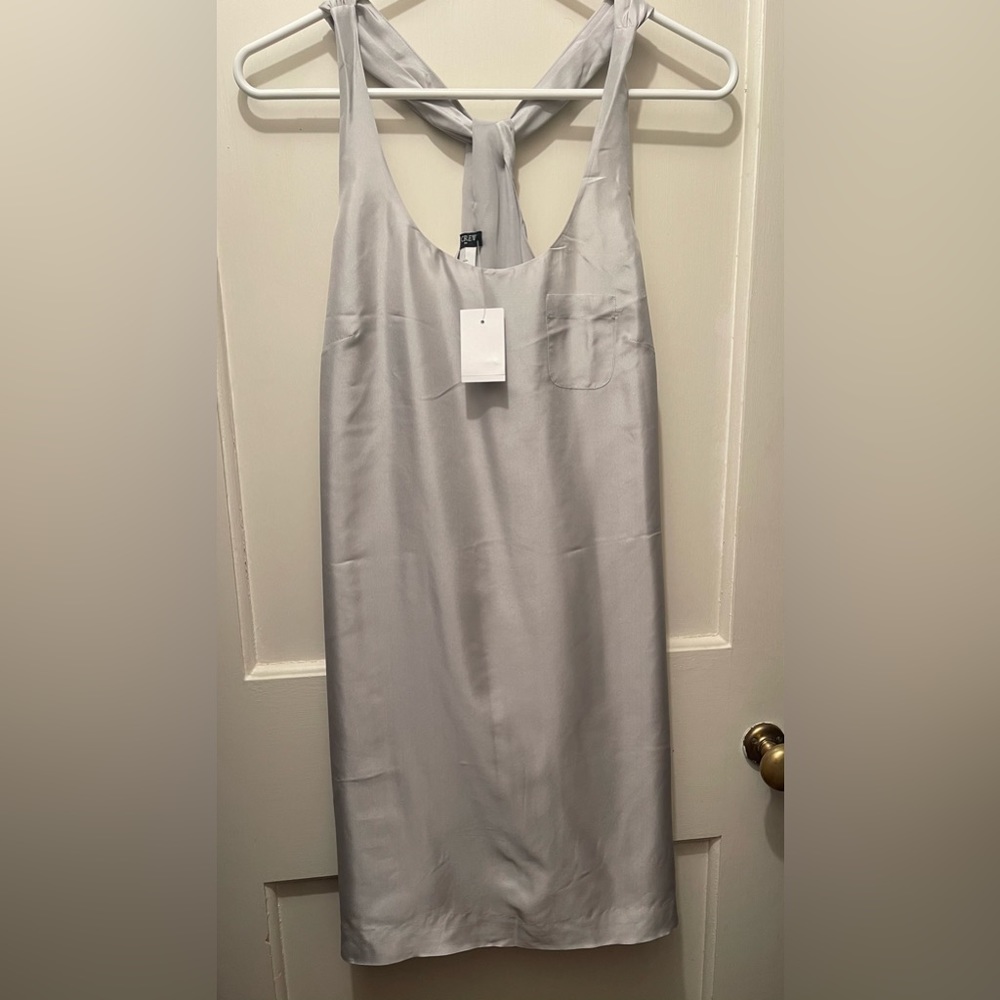 Jcrew silk dress(NWT)